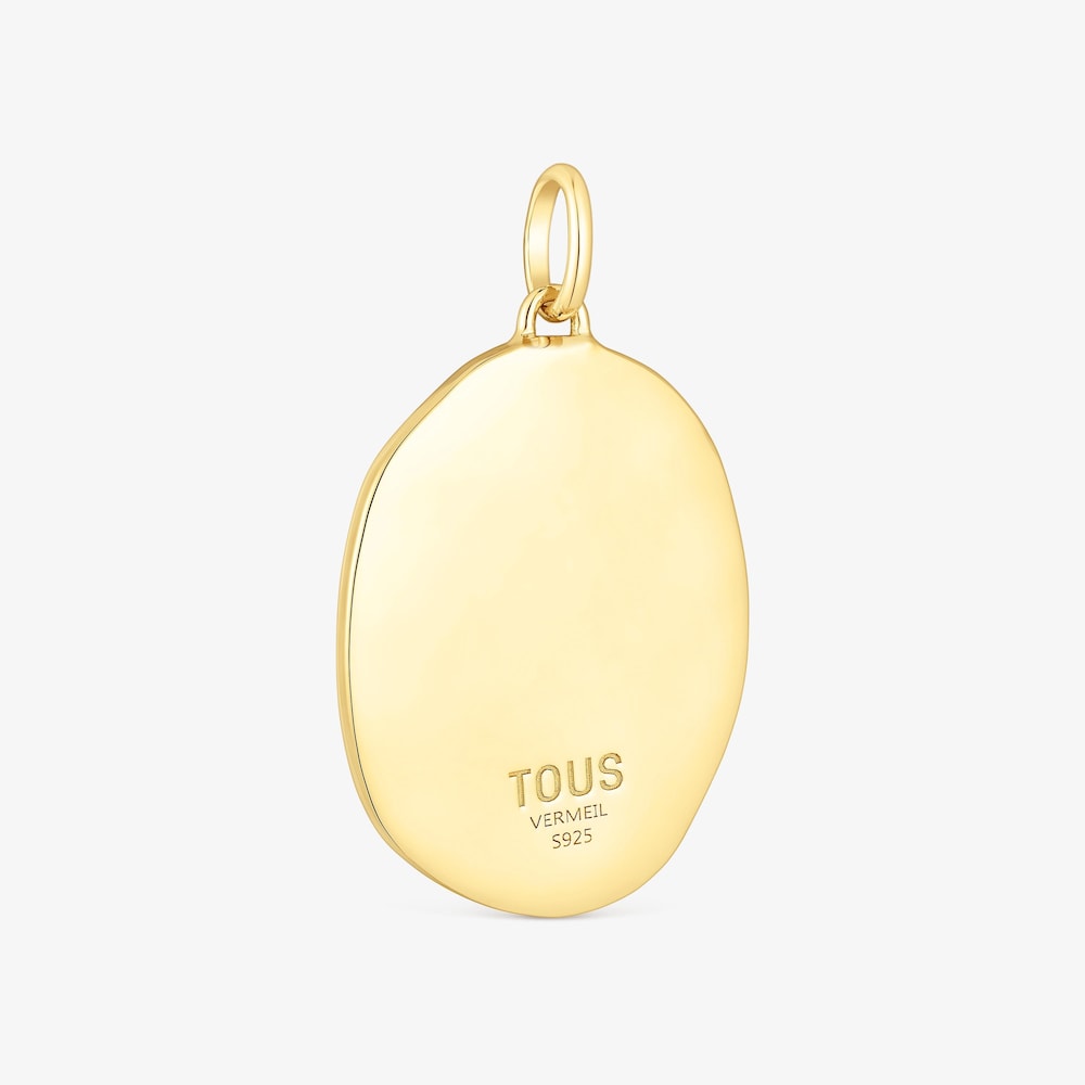 Pingente em prata vermeil e diamantes Women Day