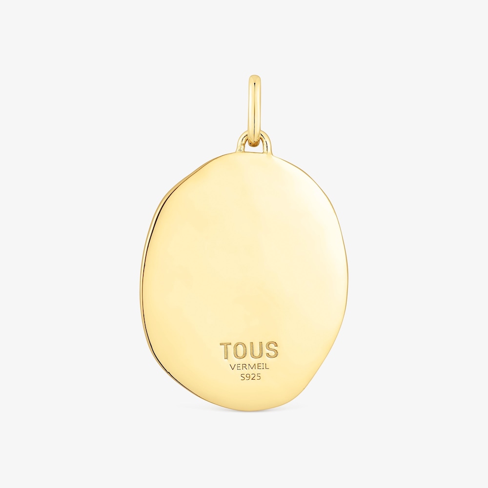 Pingente em prata vermeil e diamantes Women Day