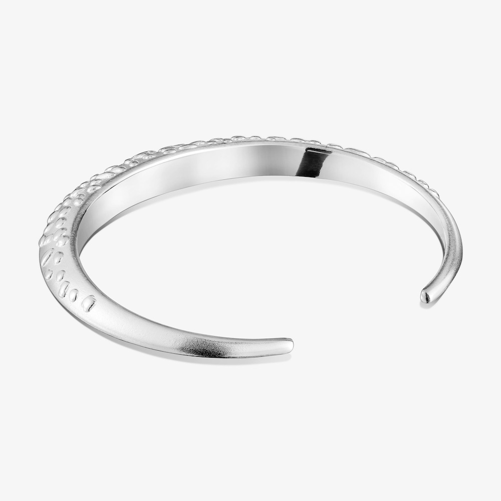 Pulsera esclava de plata Dybe