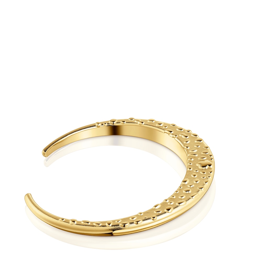 Pulsera con baño de oro 18 kt sobre plata Dybe image number 1
