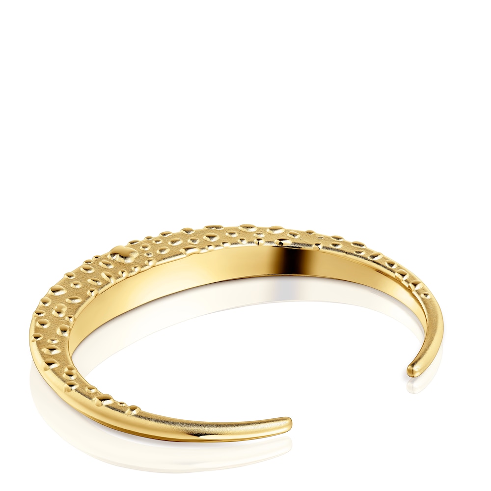 Pulsera con baño de oro 18 kt sobre plata Dybe image number 2