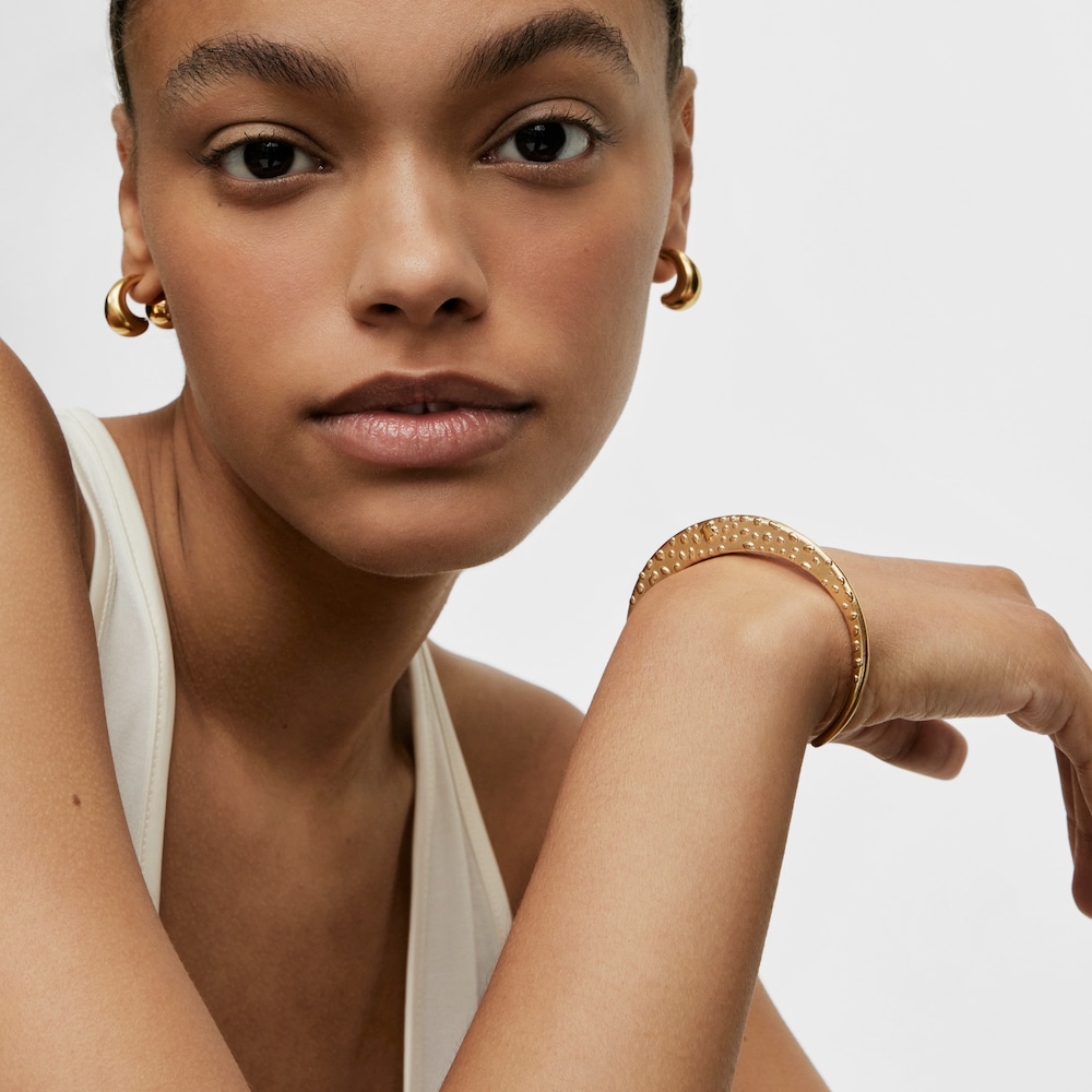 Bracelet with 18K gold vermeil Dybe