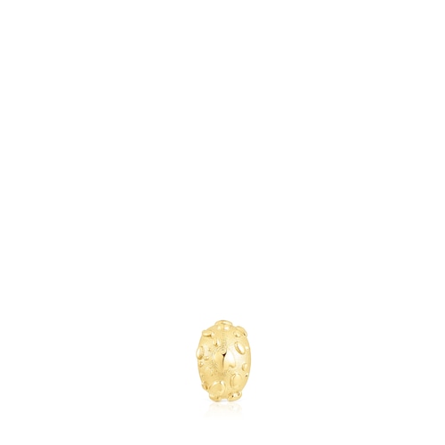 Earcuff con baño de oro 18 kt sobre plata Dybe