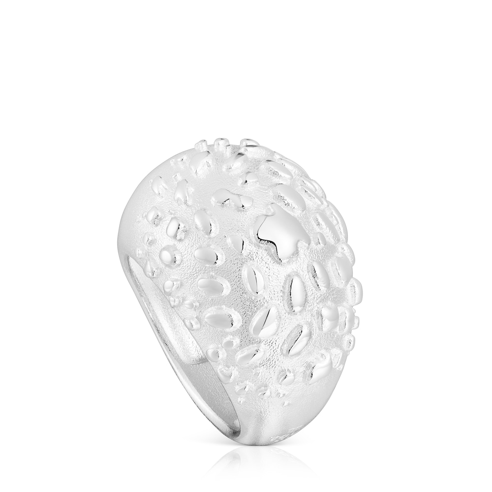 Anillo abombado de plata Dybe image number 0