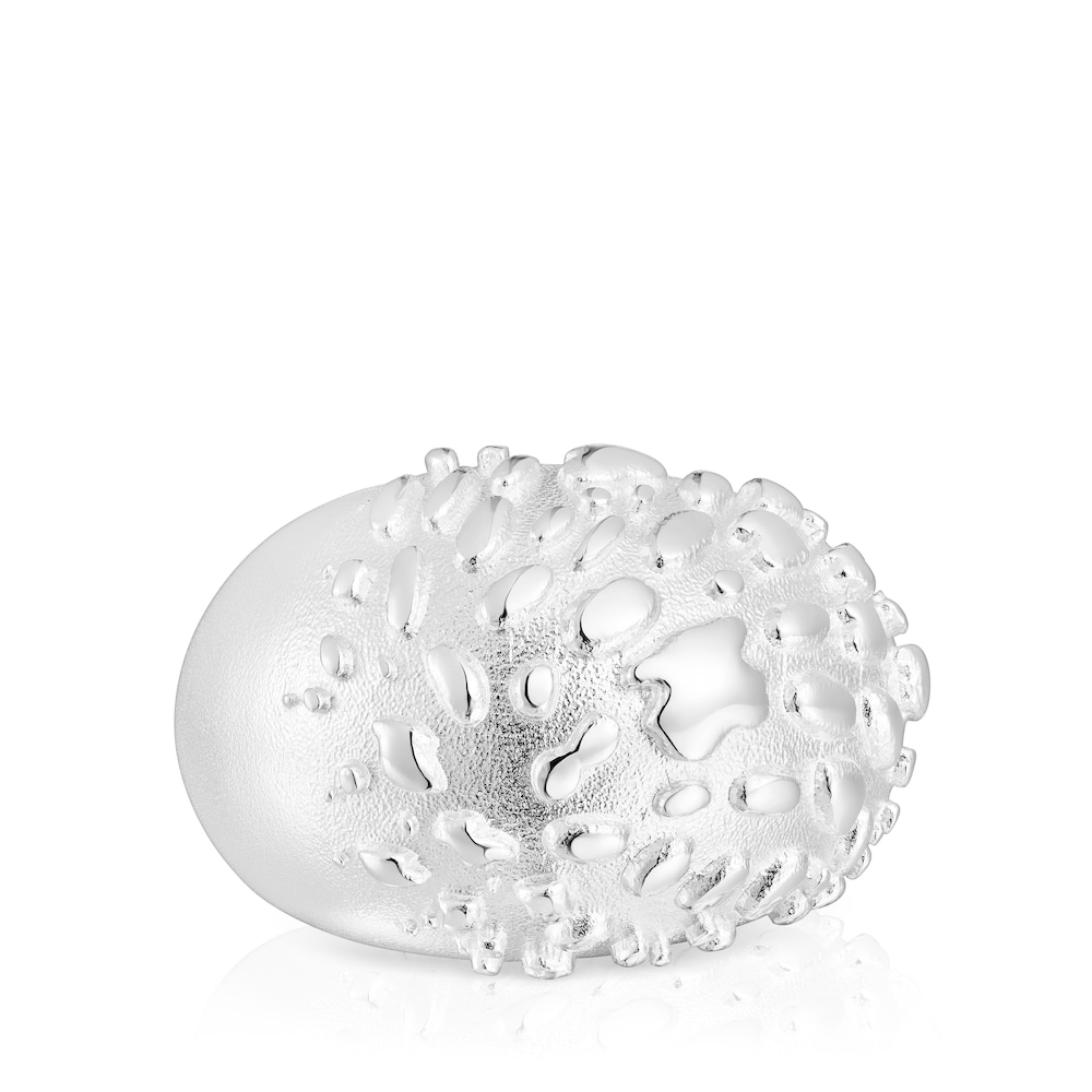 Anillo abombado de plata Dybe image number 1