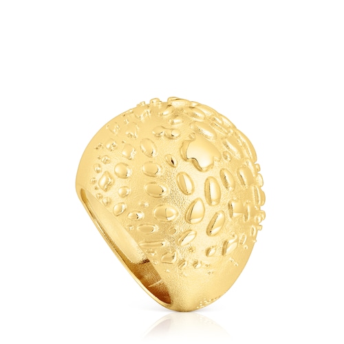 Silver domed ring Dybe