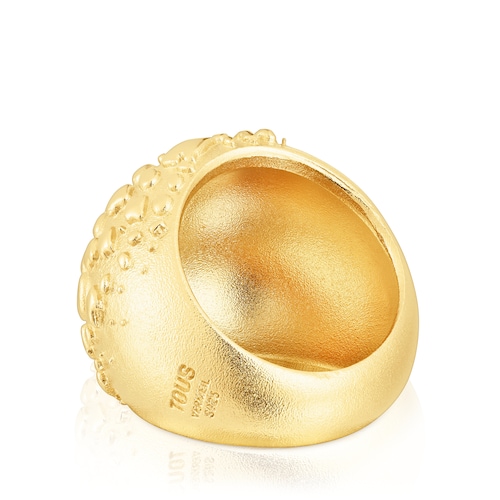 Silver domed ring Dybe