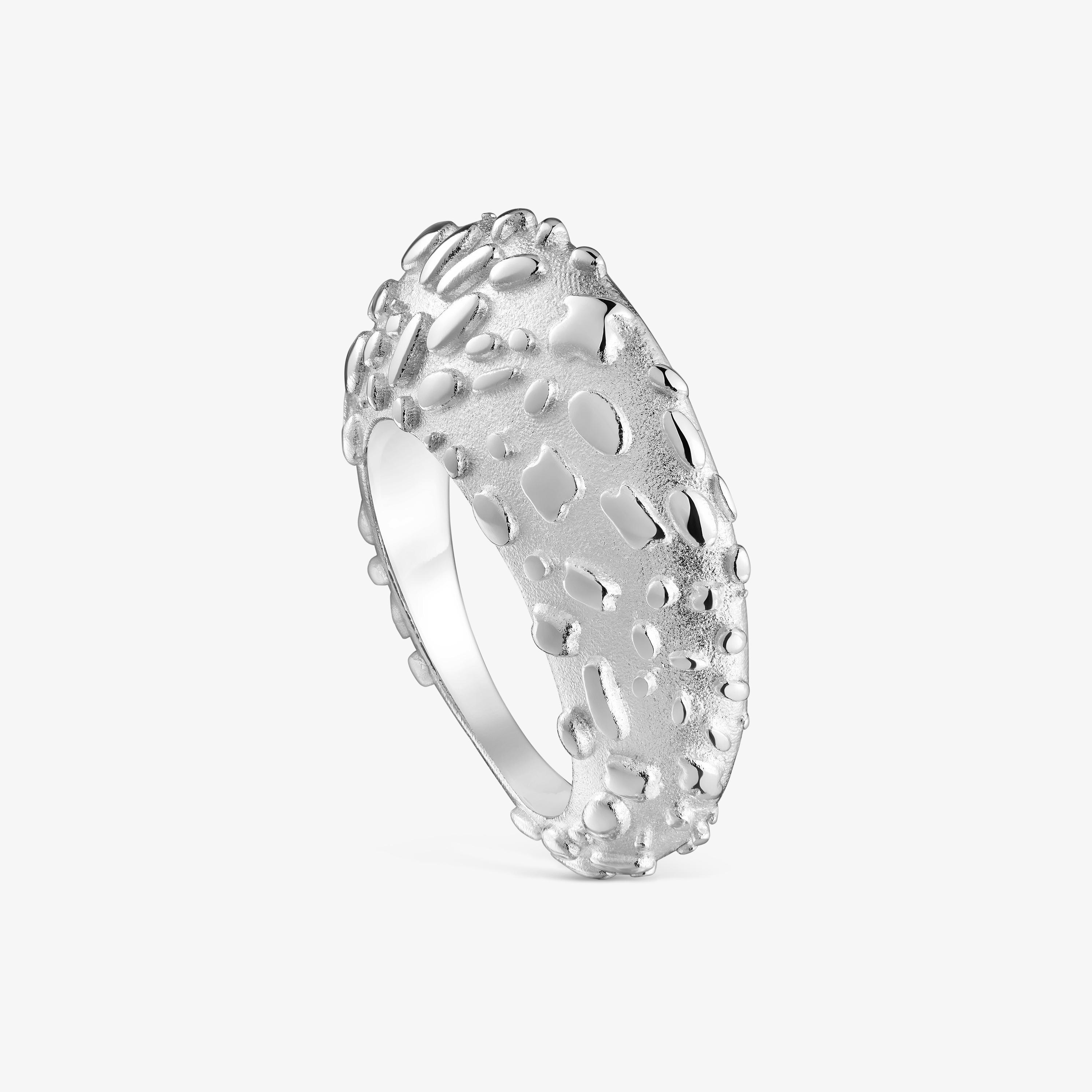 Silver ring Dybe