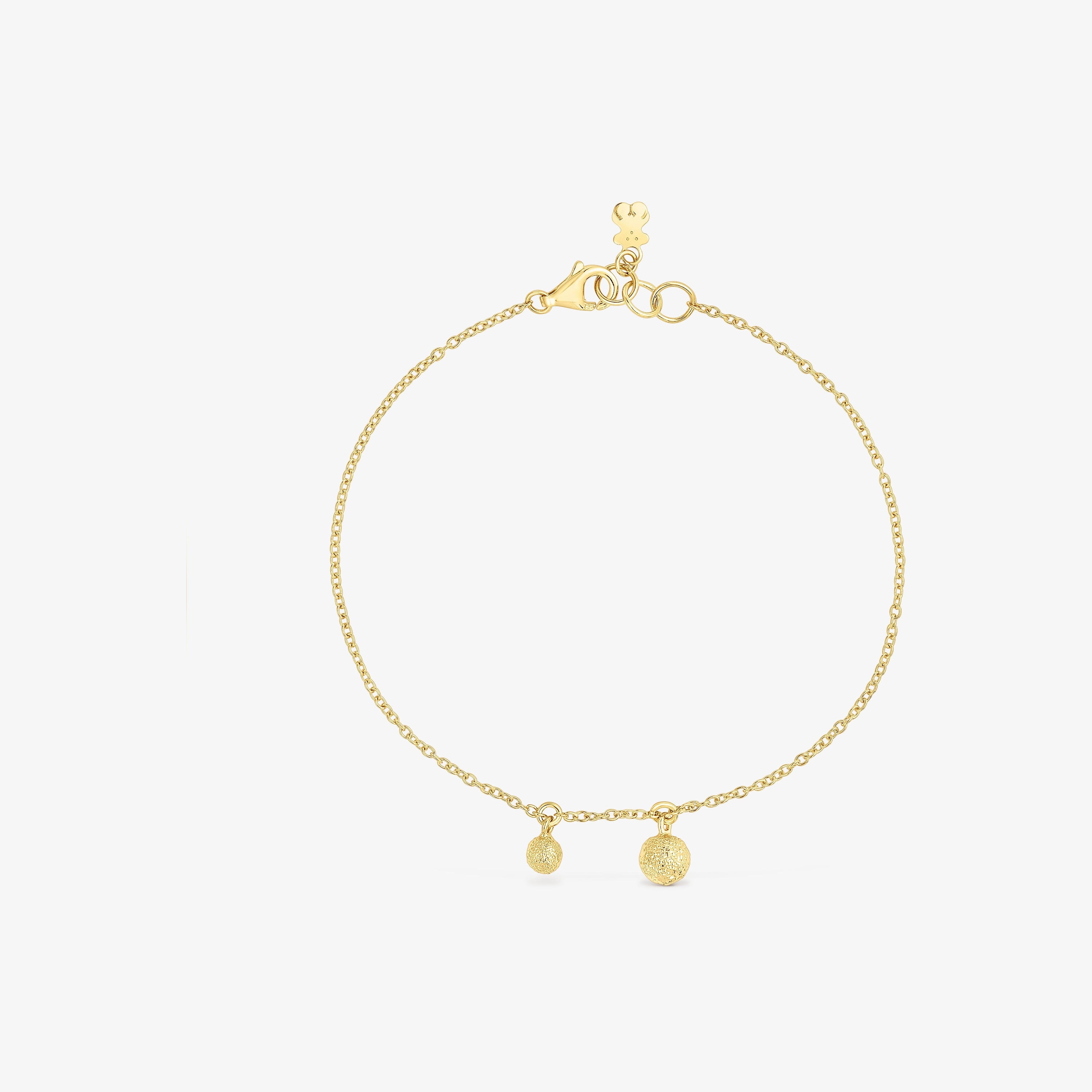 18K Solid Gold Bracelet Sylvan