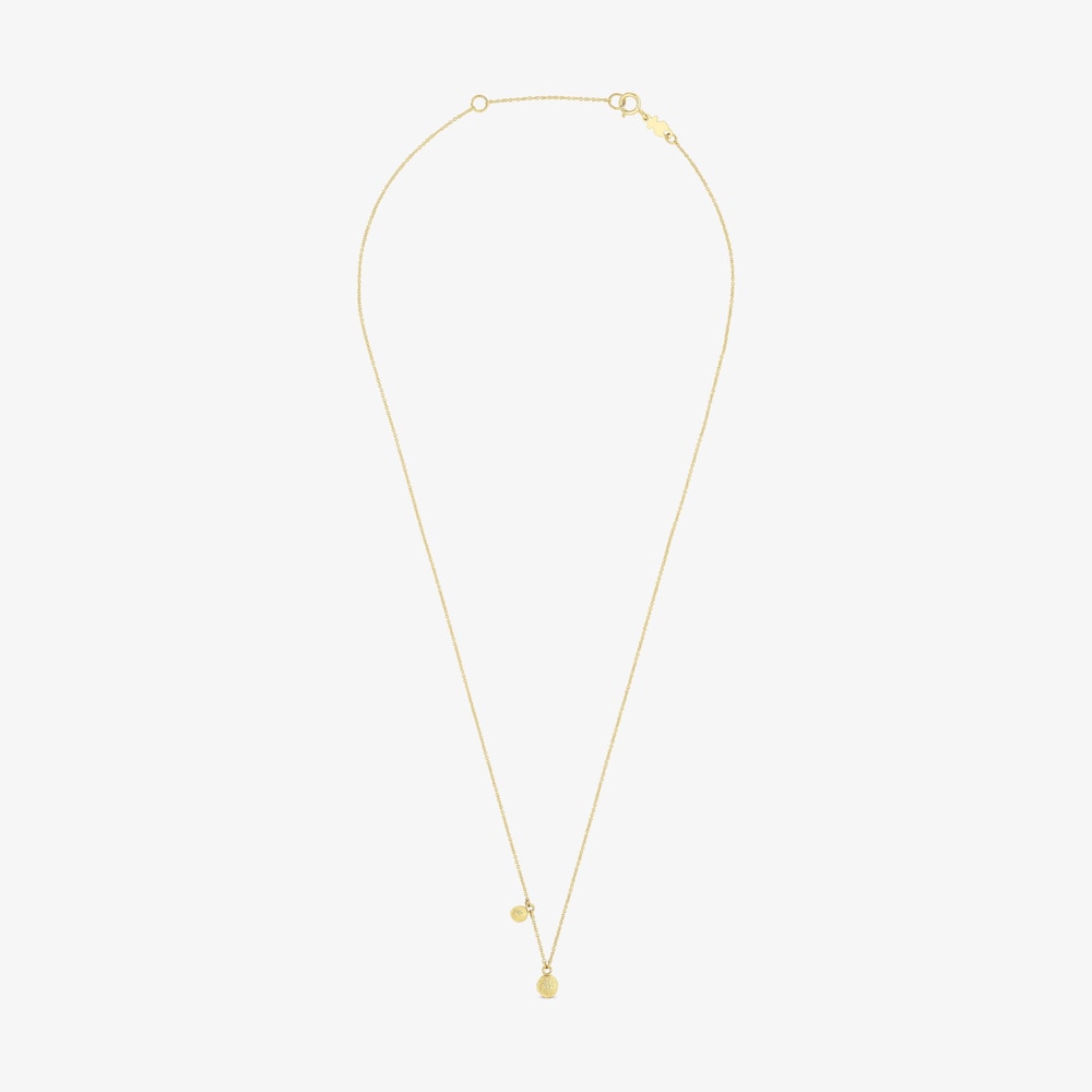 18K Solid Gold Necklace Sylvan