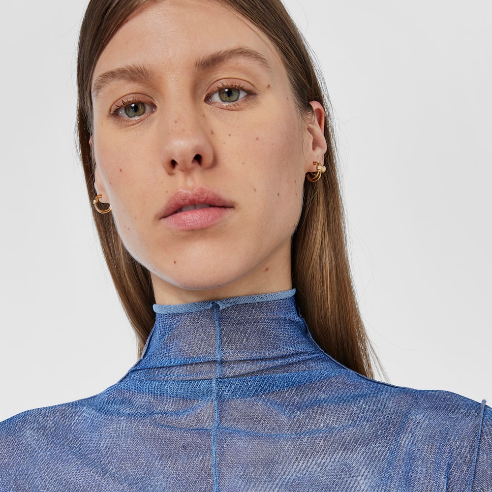 Pendientes aro doble de oro Sylvan