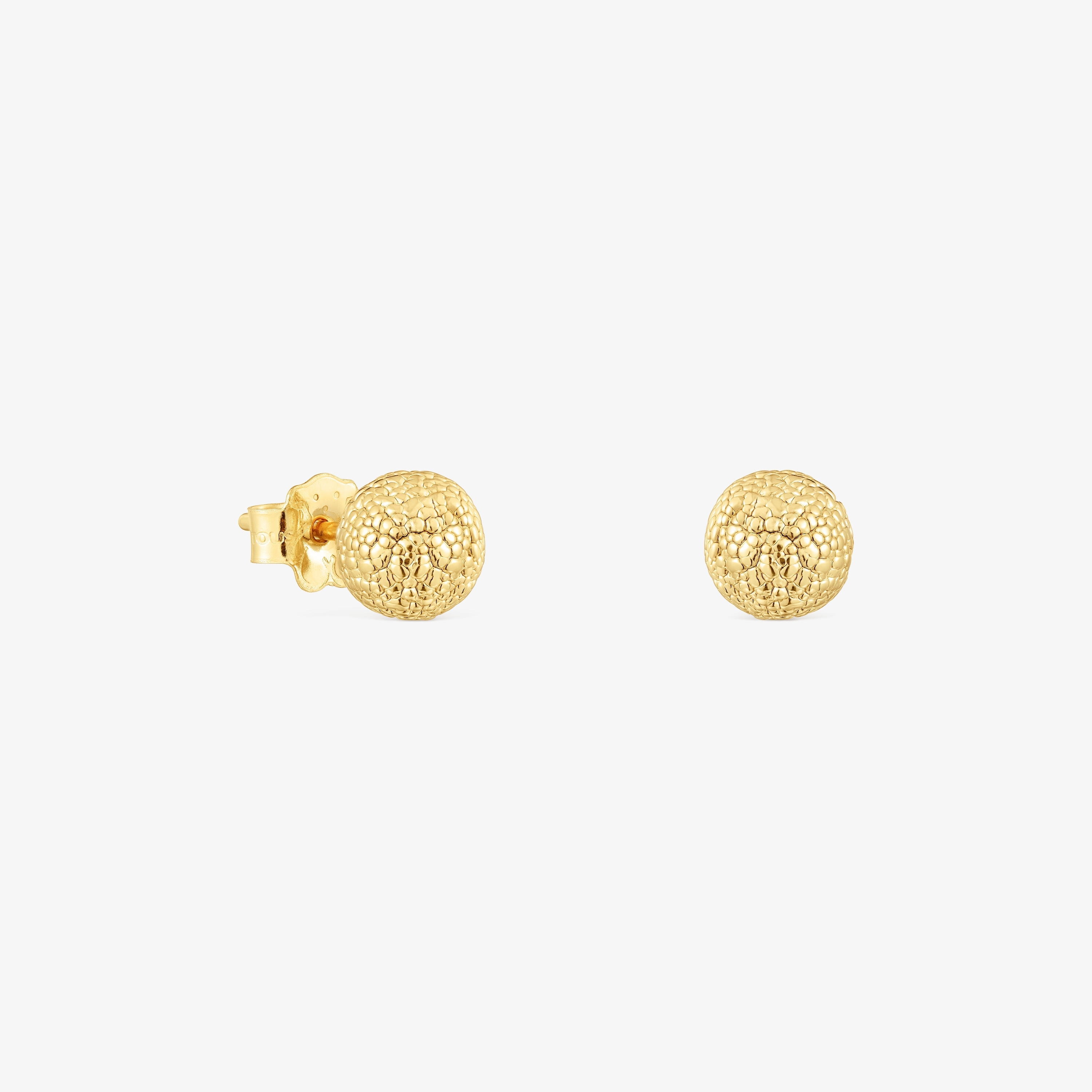 18K Solid Gold Earrings Sylvan