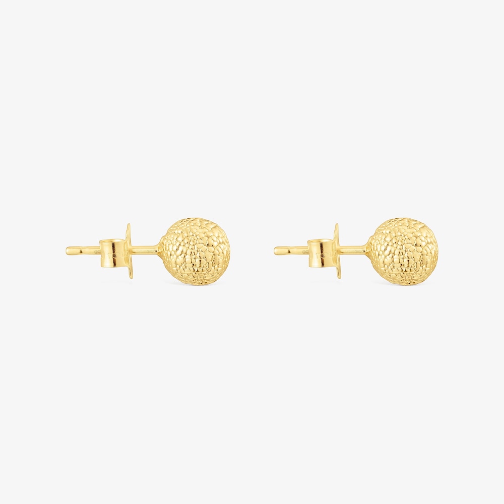 18K Solid Gold Earrings Sylvan