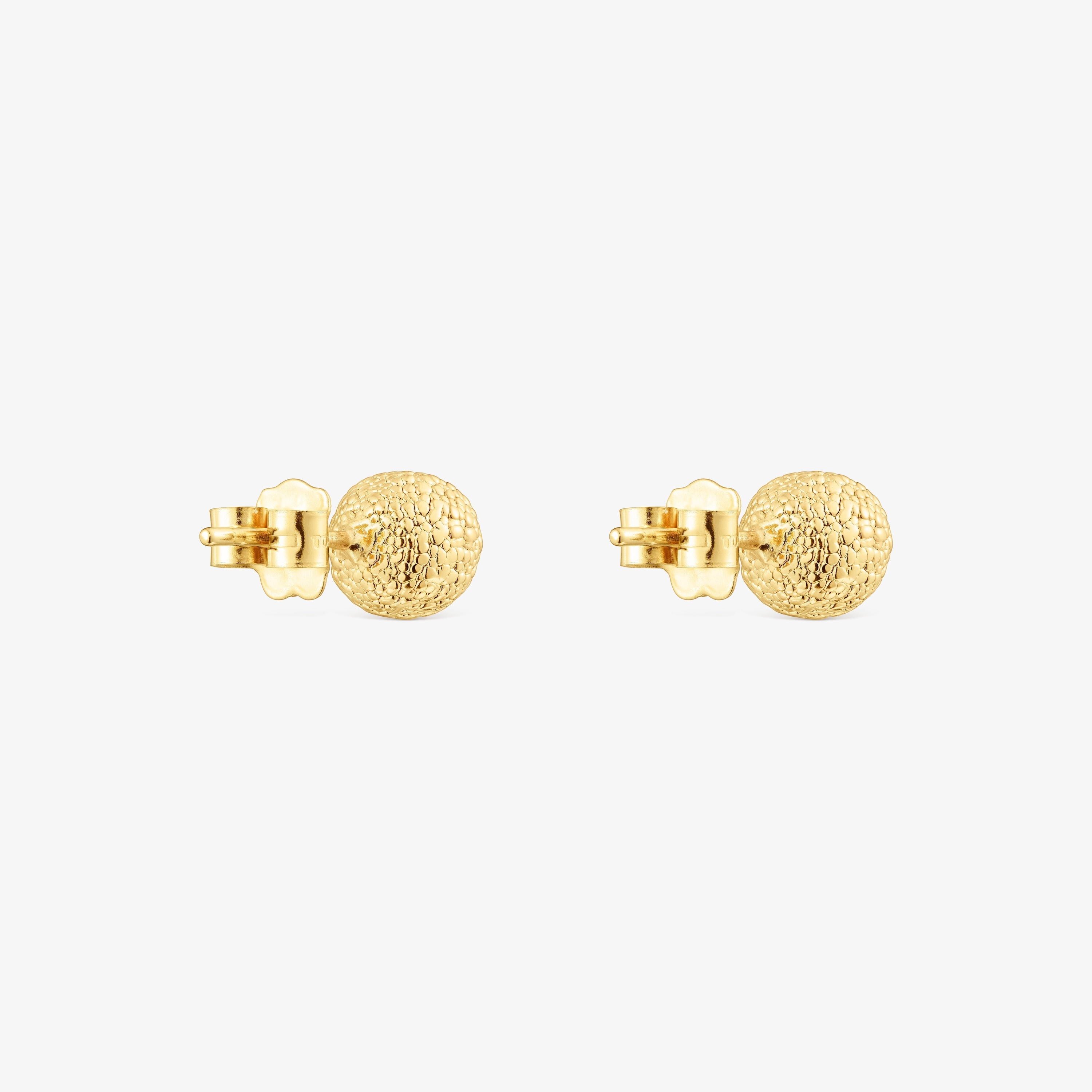 18K Solid Gold Earrings Sylvan