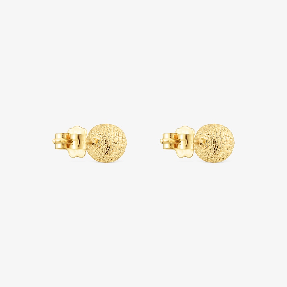 18K Solid Gold Earrings Sylvan