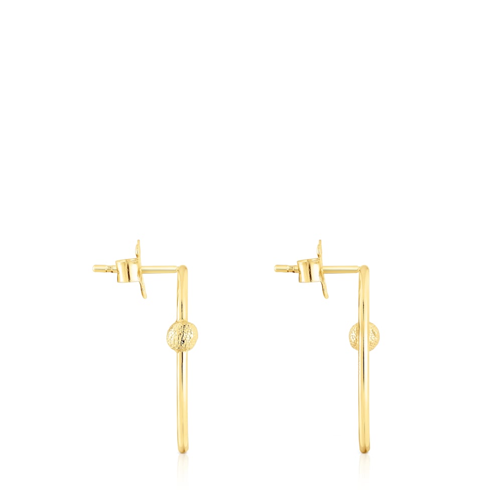 Gold Circle earrings Sylvan Gold Circle earrings Sylvan