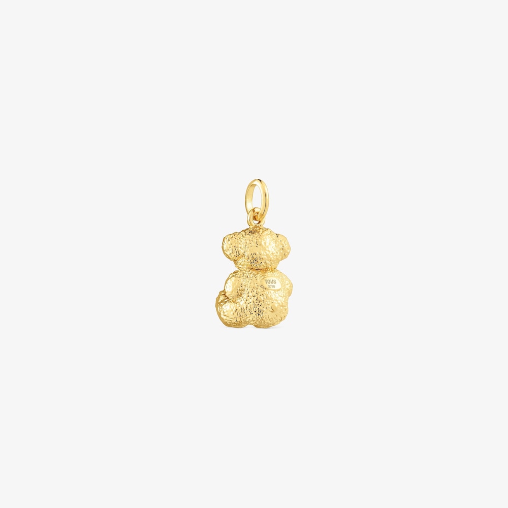 Dije oso peque&ntilde;o de oro Sylvan