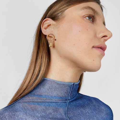 Dije oso peque&ntilde;o de oro Sylvan