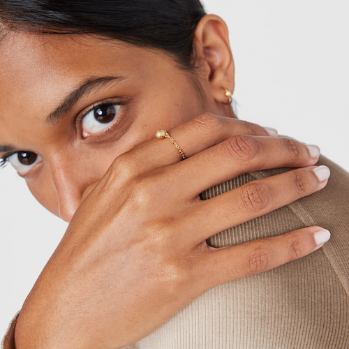 Gold Chain ring Sylvan