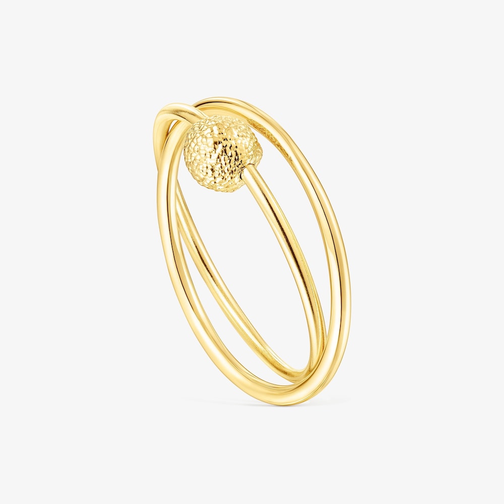 Anillo doble de oro Sylvan