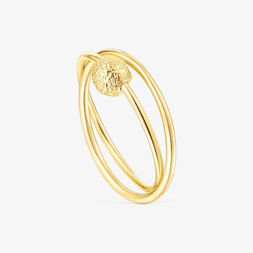 Anillo doble de oro Sylvan