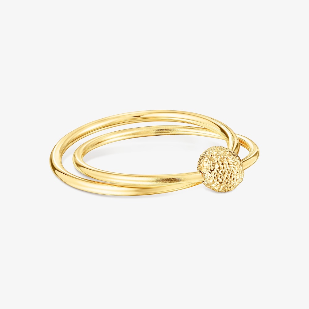 Anillo doble de oro Sylvan