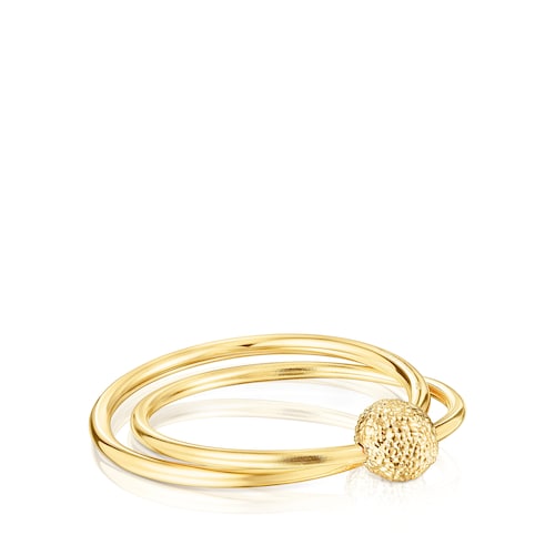 Anillo doble de oro Sylvan