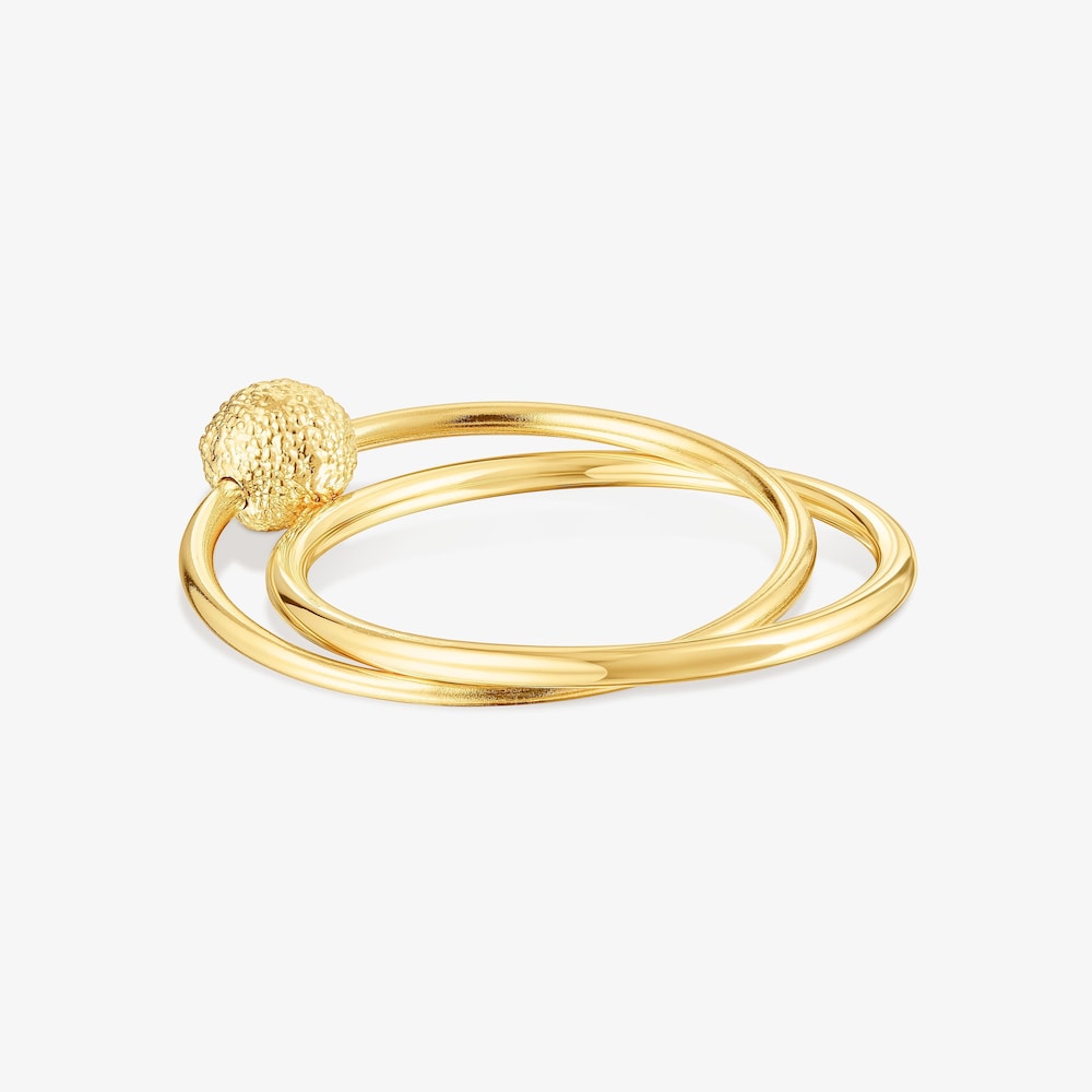 Anillo doble de oro Sylvan