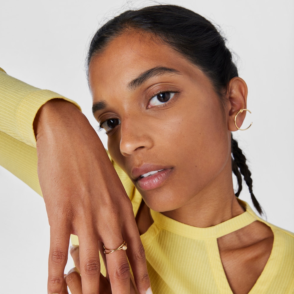 Anillo doble de oro Sylvan