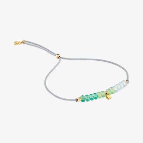 &Scaron;n&uacute;rkov&yacute; N&aacute;ramok so zlat&yacute;m medved&iacute;kom a&nbsp;chalced&oacute;nov&yacute;m mot&iacute;vom TOUS Balloon