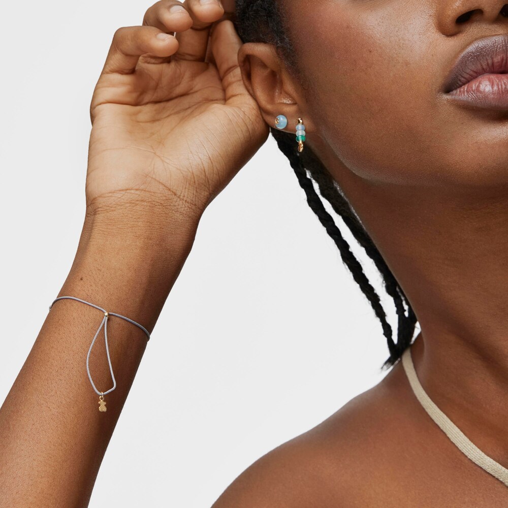 &Scaron;n&uacute;rkov&yacute; N&aacute;ramok so zlat&yacute;m medved&iacute;kom a&nbsp;chalced&oacute;nov&yacute;m mot&iacute;vom TOUS Balloon