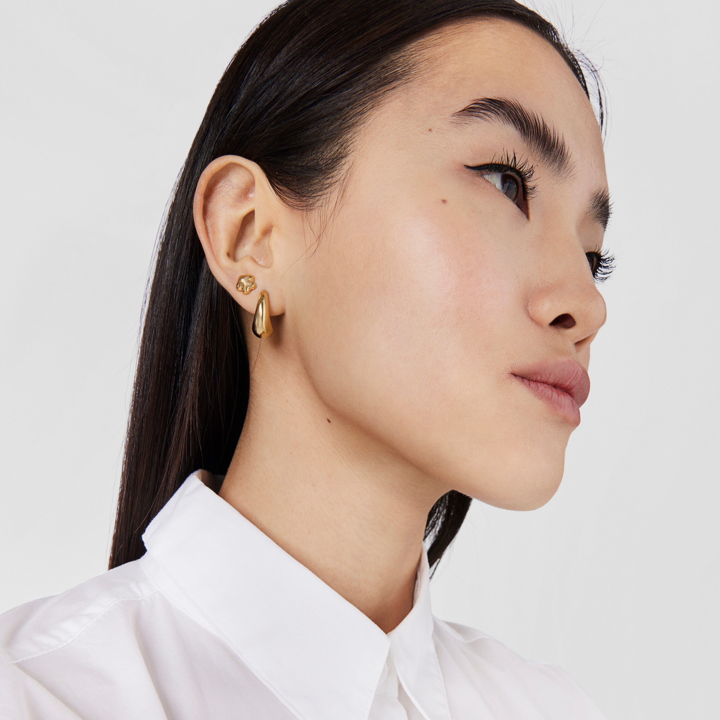 Gold Hoop earrings TOUS Balloon
