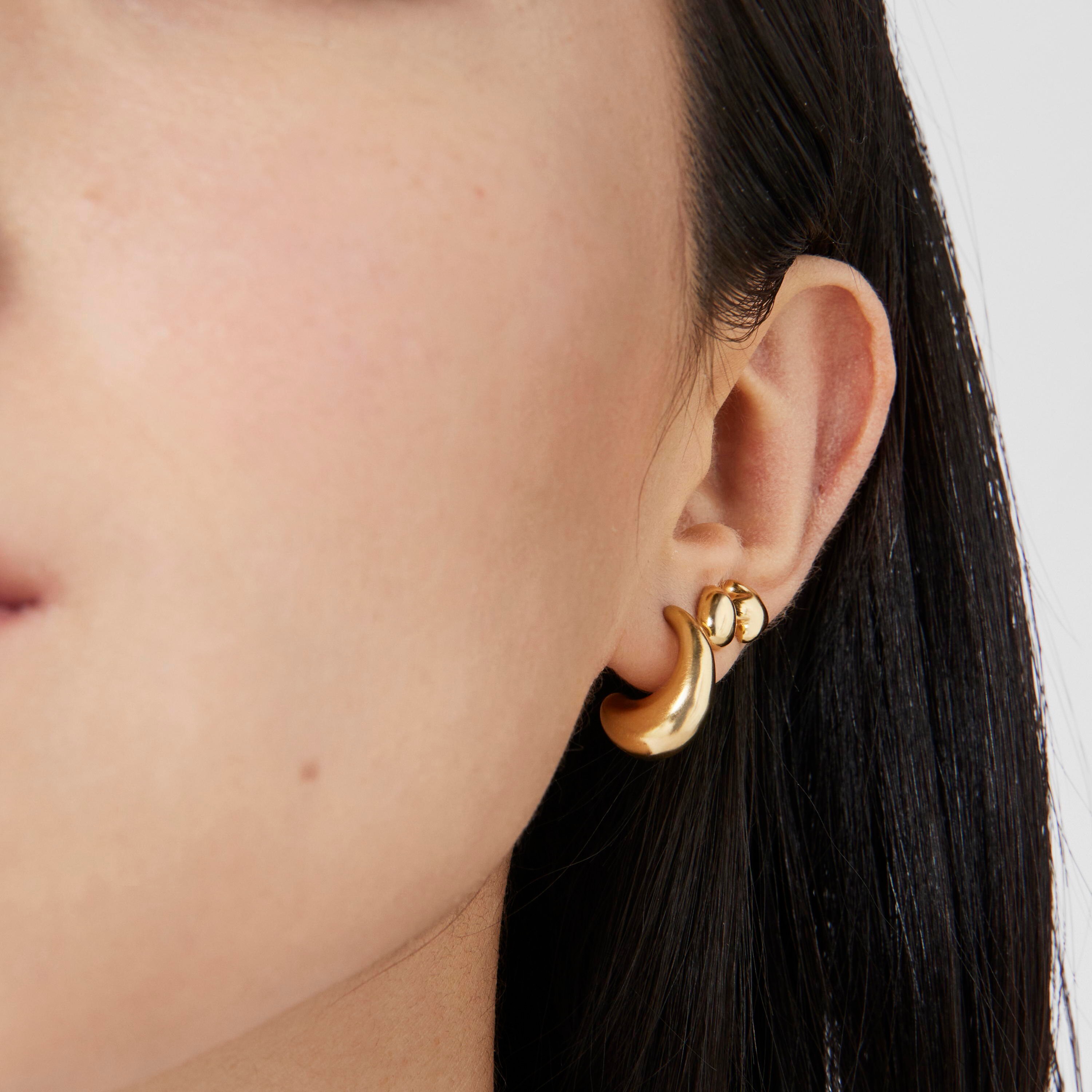 Gold Hoop earrings TOUS Balloon