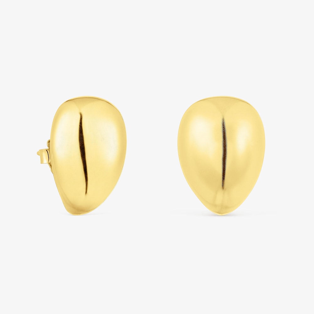 Duże kolczyki ze złota z motywem łezki TOUS Balloon