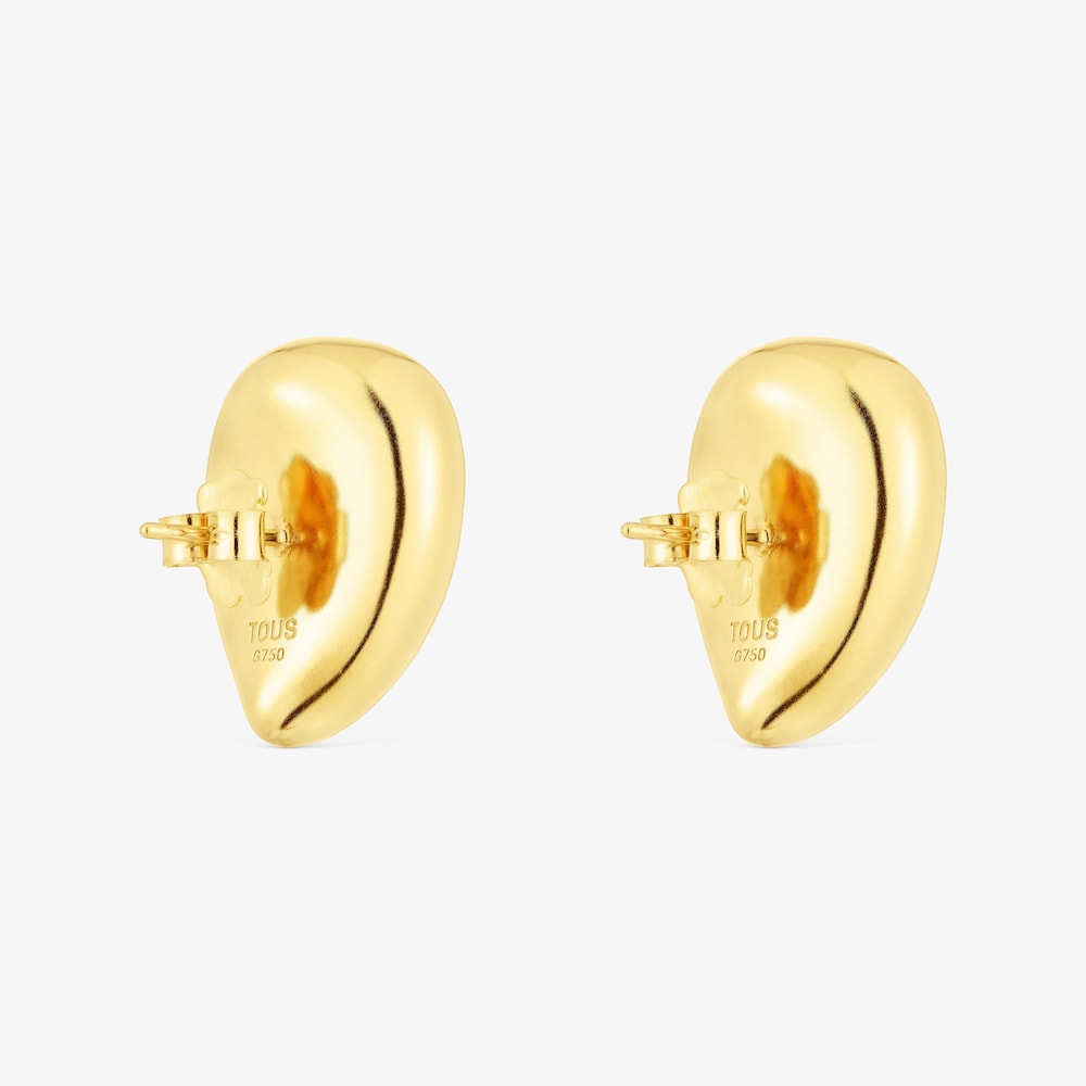 Duże kolczyki ze złota z motywem łezki TOUS Balloon