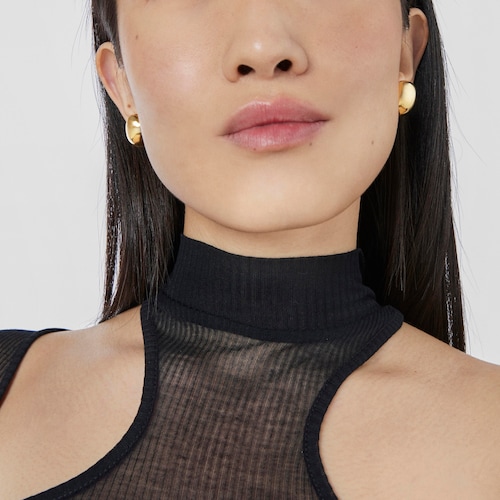 Large gold Teardrop earrings TOUS Balloon