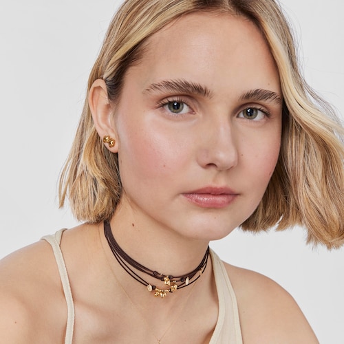 Gold Flower earrings TOUS Balloon