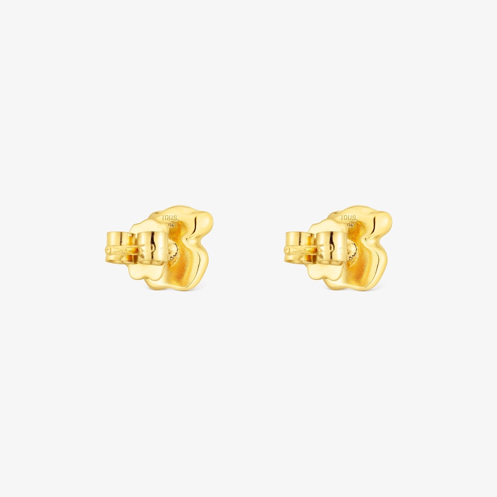 18K Solid Gold Bear earrings TOUS Balloon