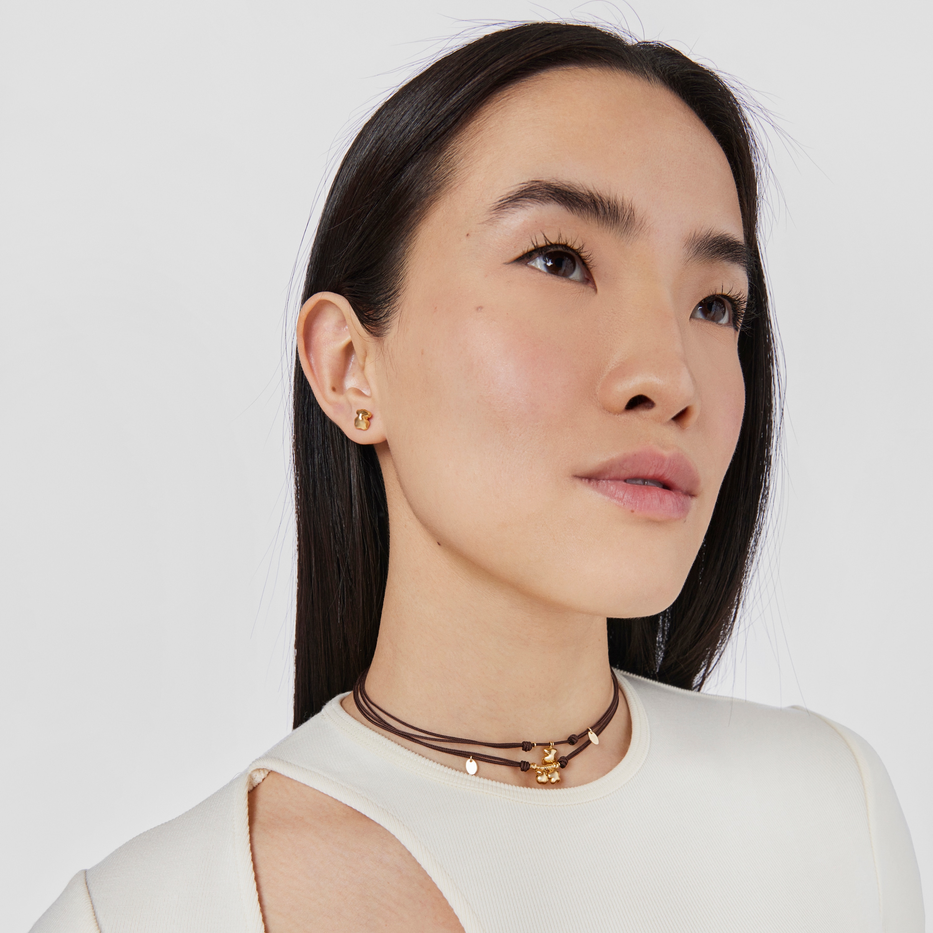 18K Solid Gold Bear earrings TOUS Balloon