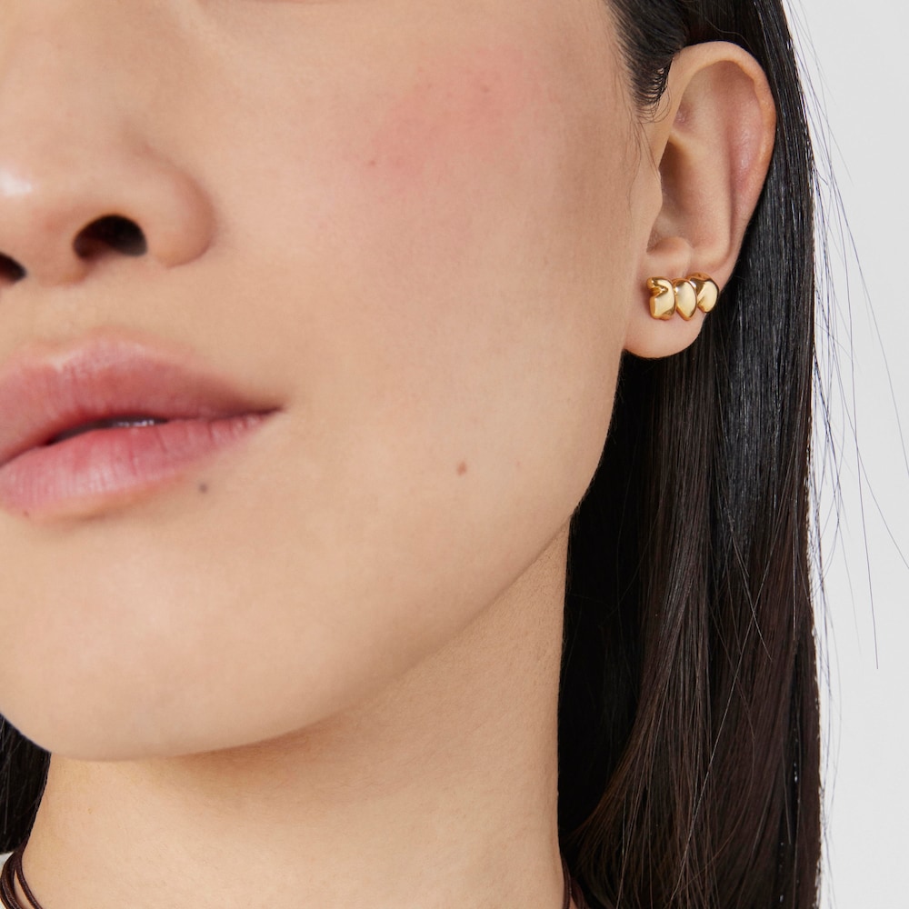 18K Solid Gold Bear earrings TOUS Balloon