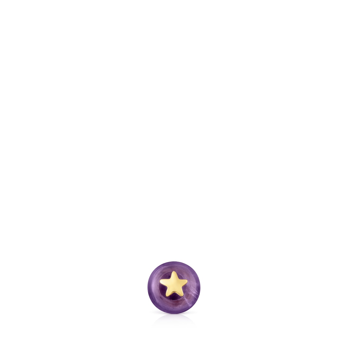 Pendiente suelto estrella de oro y calcedonia TOUS Balloon