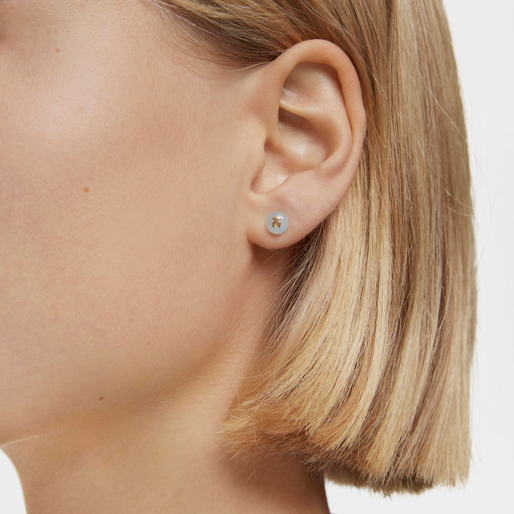 Pendiente suelto oso de oro y calcedonia TOUS Balloon