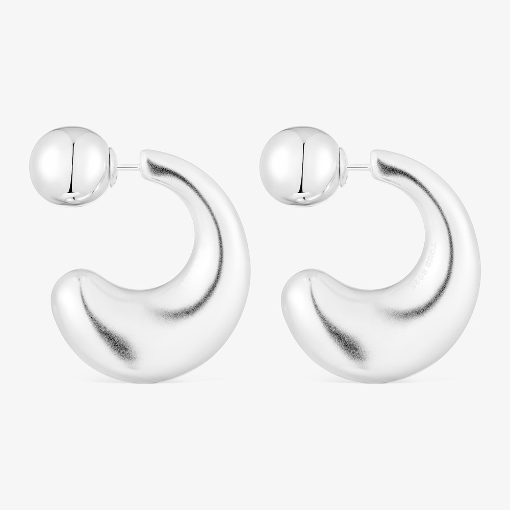 Pendientes aro grandes de plata TOUS Balloon