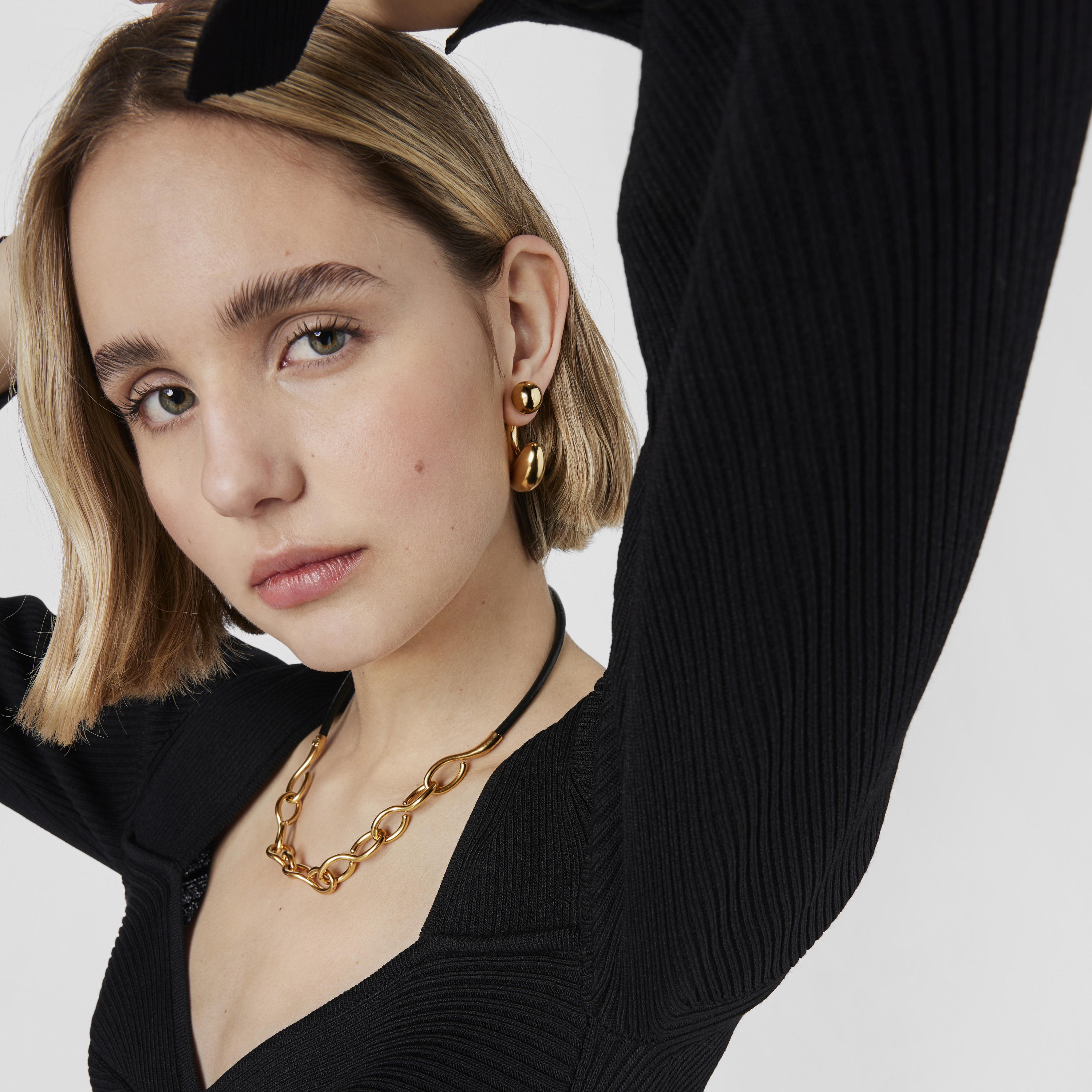 Large silver vermeil Hoop earrings TOUS Balloon