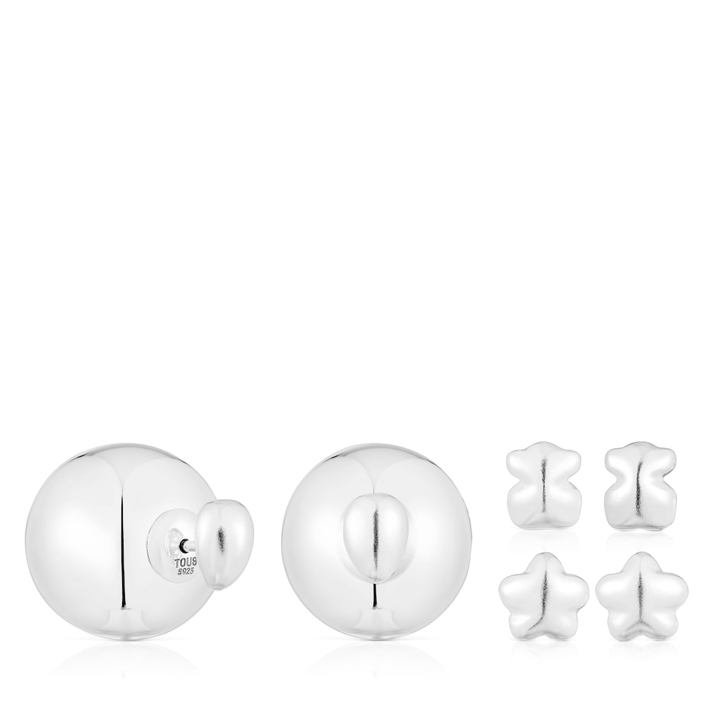 Pack de pendientes de plata motivos TOUS Balloon image number 0