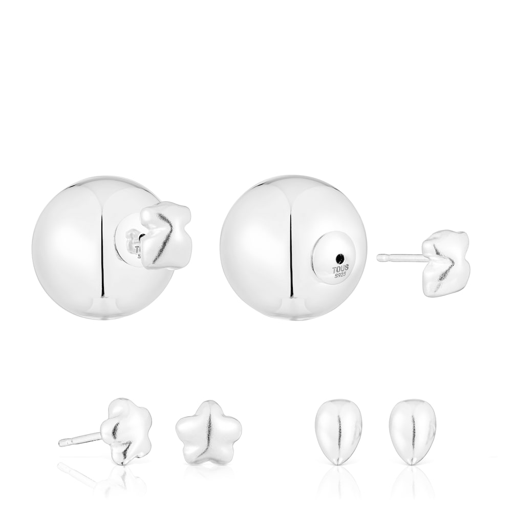 Pack de pendientes de plata motivos TOUS Balloon image number 3