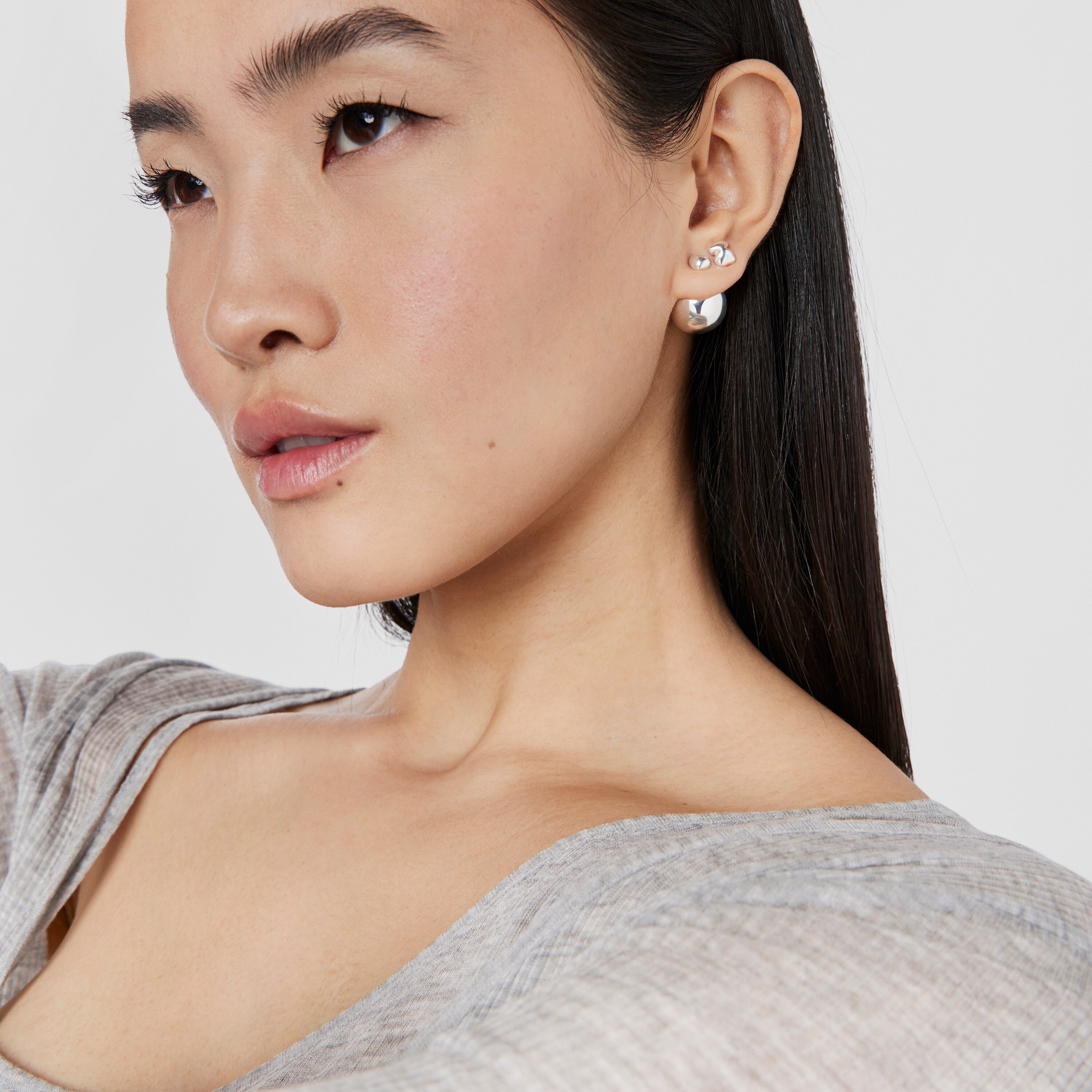 Set of silver motif Earrings TOUS Balloon