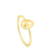 Gold Teardrop ring TOUS Balloon
