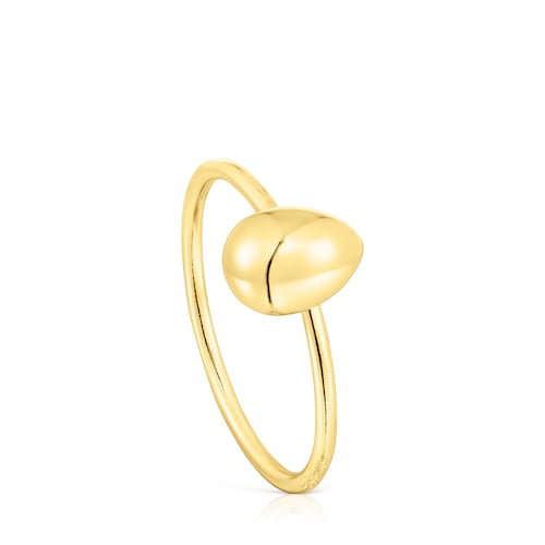 Gold Teardrop ring TOUS Balloon