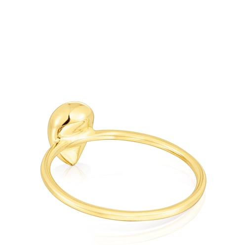 Gold Teardrop ring TOUS Balloon